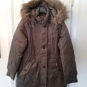 Banana Republic Winter Coat, Army Green